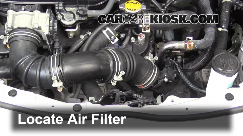 2012 Scion iQ 1.3L 4 Cyl. Filtre à air (moteur) Changement